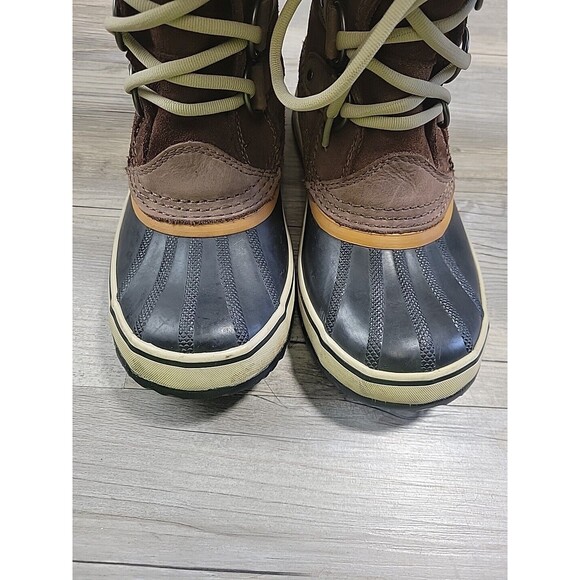 Sorel Joan of Arctic Waterproof Boots NL1540-256 Women's Size 6 Brown Leather - Picture 13 of 14